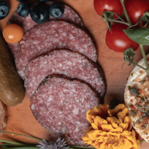 Salami und Pfeffersalami